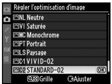 NIKON D90 - Donnez un nom à l'optimisation d'image. - 1
