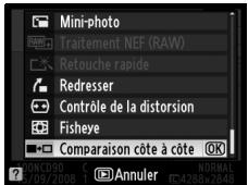 NIKON D90 - Sélectionner Comparaison côte à côte. - 2