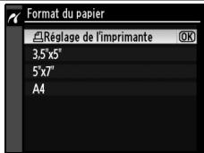 NIKON D90 - Réglez les options d'impression. - 1