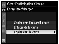 NIKON D90 - Sélectionnez Copier vers la carte. - 2