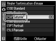 NIKON D90 - Modifications des optimisations d'image d'origine - 1