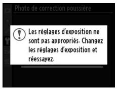 NIKON D90 - Obtenez les données de référence de correction de la poussière. - 1