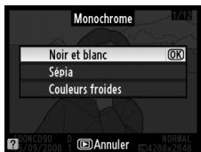 NIKON D90 - Sélectionnez les options de retouche. - 2
