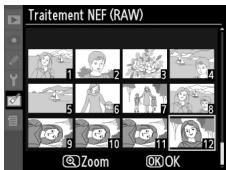 NIKON D90 - Sélectionner Traitement NEF (RAW). - 2
