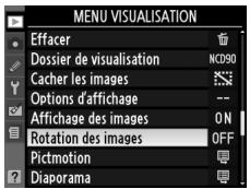 NIKON D90 - Mettre en surbrillance une rubrique du menu. - 2