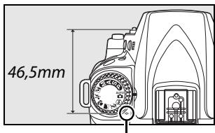 NIKON D90 - Repère de plan focal - 1