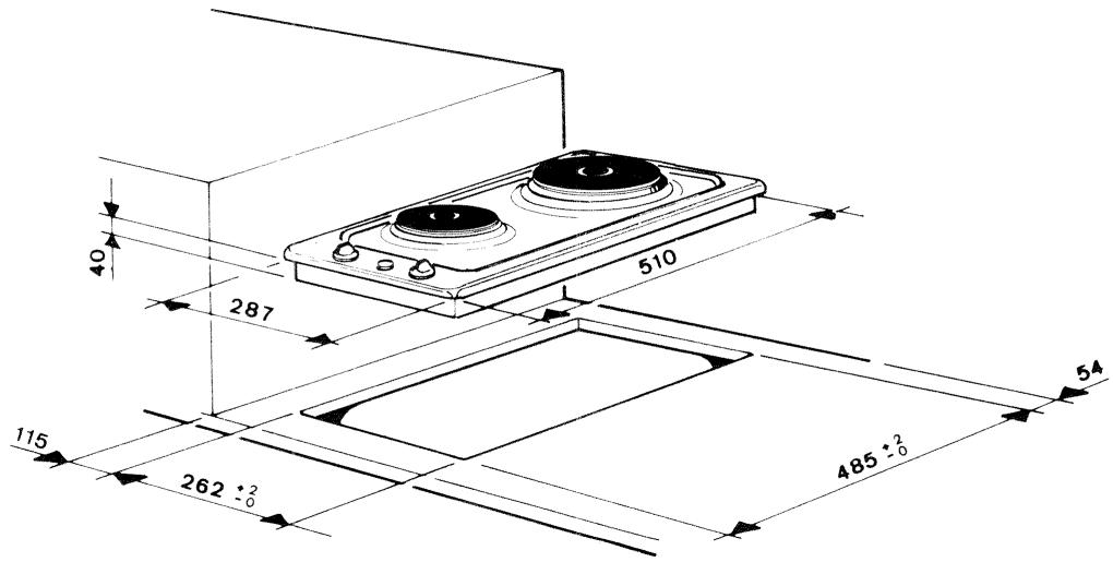 SAUTER E2600S1 - ENCASTREMENT - 1