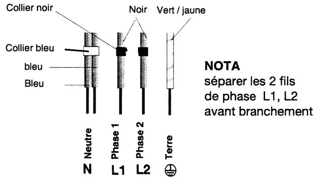 SAUTER V431N2 - BRANCHEMENTS : - 2