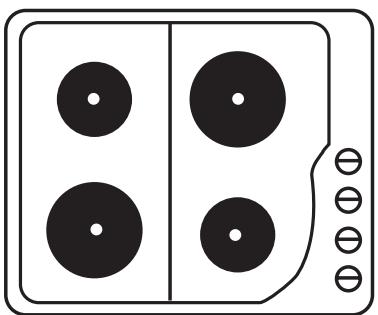 SAUTER STE 604 FF1 - ELECTRIC HOTPLATE - 1