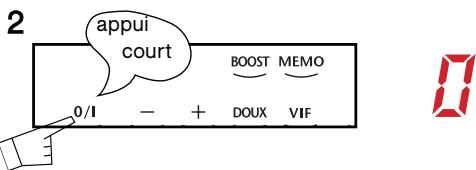 SAUTER STI 662 XF1 - Pour utiliser un cycle de cuisson mémorisé : - 1