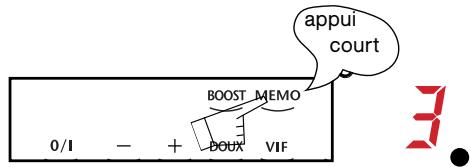 SAUTER STI 662 XF1 - Pour utiliser un cycle de cuisson mémorisé : - 2