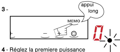 SAUTER STV 644 BF1 - - Remplacer la mémorisation existante d'un cycle de cuisson : - 1
