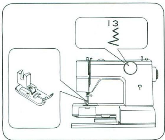 TOSHIBA 2640 - Couture d'ourlet invisible - 5