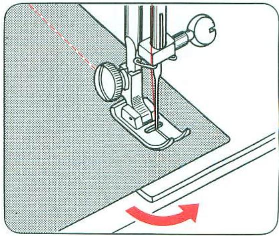 TOSHIBA 2640 - Changement de direction de piqure - 1
