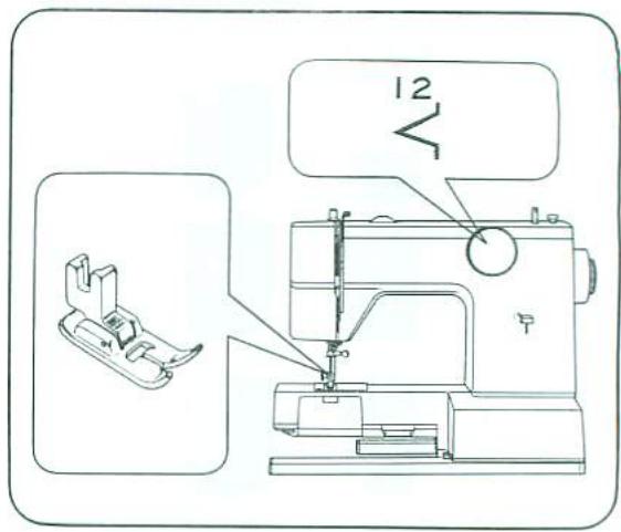 TOSHIBA 2640 - Couture coquille - 1