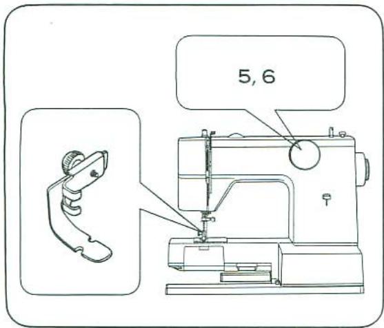TOSHIBA 2640 - POSE des boutons - 4