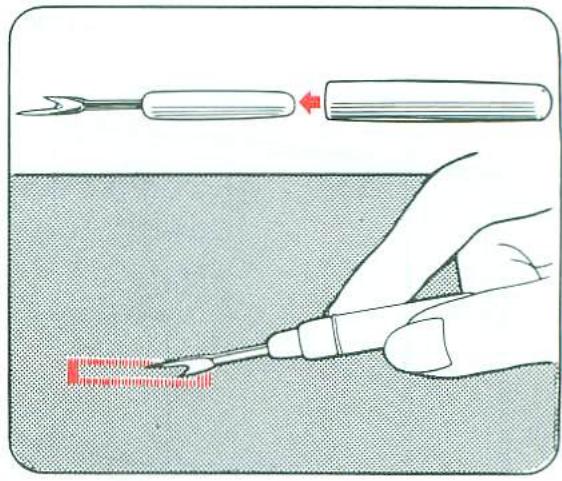 TOSHIBA 2640 - Ouverture des boutonnières - 1
