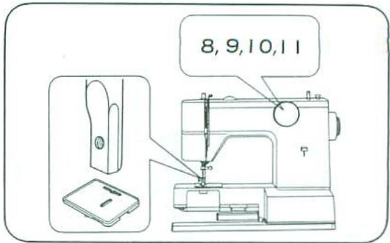 TOSHIBA 2640 - Broderie - 1