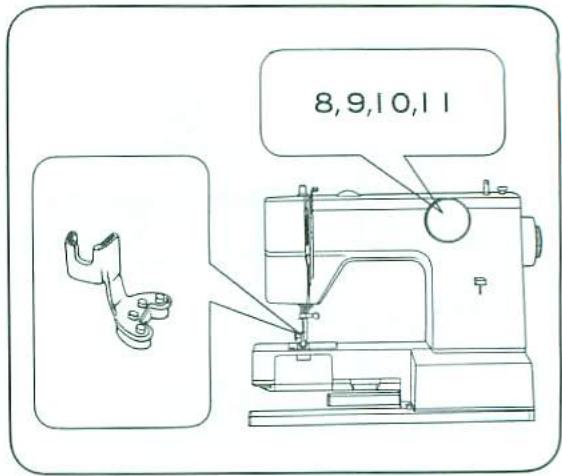 TOSHIBA 2640 - POSE des boutons - 1
