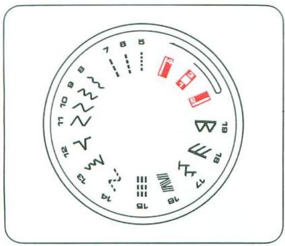 TOSHIBA 2640 - Sélection des programmes de points possibles - 1