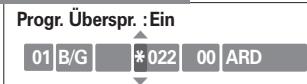 TOSHIBA 42PW33P - Überspringen von Programmen - 1