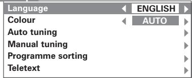 TOSHIBA 42PW33P - Set up - 1