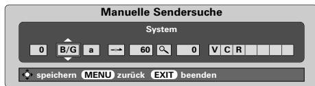 TOSHIBA 46WM48 - Manuelle Sendereinstellung - 4