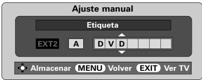 TOSHIBA 46WM48 - Sintonización manual continuación Omisión de programas - 2