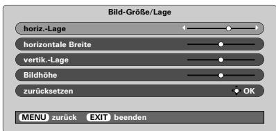 TOSHIBA 46WM48 - Bildposition - 2