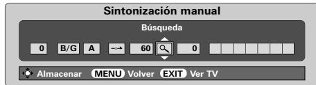TOSHIBA 46WM48 - Sintonización manual - 4