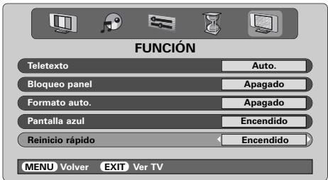 TOSHIBA 46WM48 - Reinicio rápido - 1