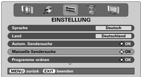 TOSHIBA 46WM48 - Manuelle Sendereinstellung - 2
