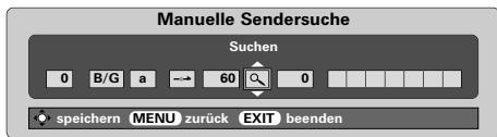 TOSHIBA 46WM48 - Manuelle Sendereinstellung - 5