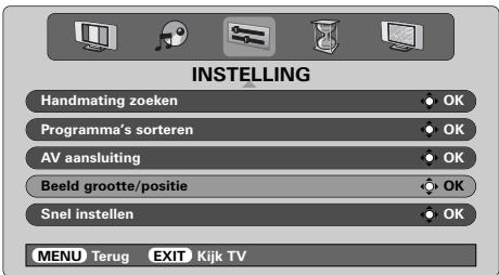 TOSHIBA 46WM48 - Beeldpositie - 1