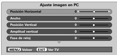 TOSHIBA 46WM48 - Posición de la imagen - 2
