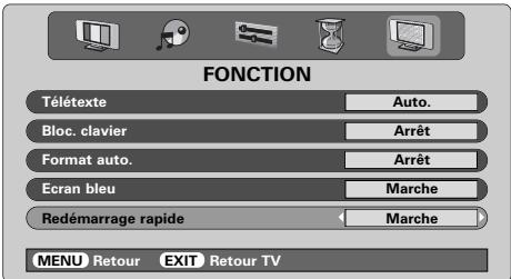 TOSHIBA 46WM48 - Redémarrage rapide - 1