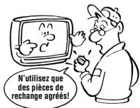 TOSHIBA 13A22 - AVERTISSEMENT : RISQUE DE CHOC ÉLECTRIQUE! Ne jamais tenter - 2