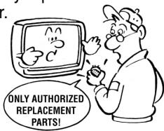 TOSHIBA 13A22 - WARNING: RISK OF ELECTRIC - 2