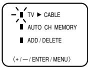 TOSHIBA 13A22 - TV/CABLE SELECTION - 7