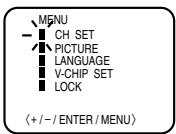 TOSHIBA 13A22 - TV/CABLE SELECTION - 6