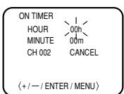 TOSHIBA 13A24 - POUR RÉGLER L'HEURE DE MISE SOUS TENSION - 1