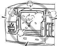 TOSHIBA 13A24 - OU MORTELLES, OU D'ENDOMMAGEMENT DU MATERIEL! Ne jamais placer le - 6