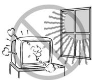 TOSHIBA 13A24 - DANGER: RISK OF SERIOUS PERSONAL INJURY, DEATH, OR EQUIPMENT DAMAGE! Never place the TV on - 2
