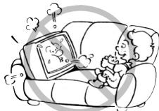 TOSHIBA 13A24 - OU MORTELLES, OU D'ENDOMMAGEMENT DU MATERIEL! Ne jamais placer le - 5