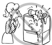 TOSHIBA 13A24 - OU MORTELLES, OU D'ENDOMMAGEMENT DU MATERIEL! Ne jamais placer le - 4