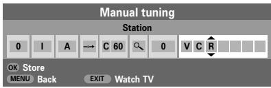 TOSHIBA 27WL56 - Programme skip - 1