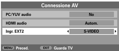 TOSHIBA 27WL56 - Selezione dei segnali di INGRESSO - 1