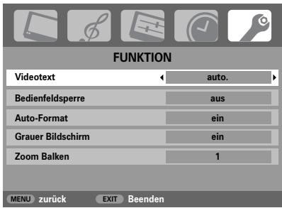 TOSHIBA 27WL56 - Auswahl des Anzeigemodus - 1