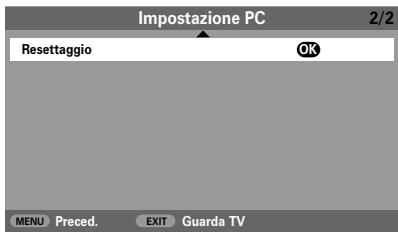 TOSHIBA 27WL56 - Resettaggio - 1