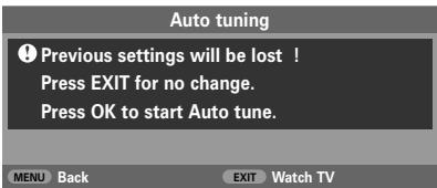 TOSHIBA 27WL56 - Using Auto tuning - 2